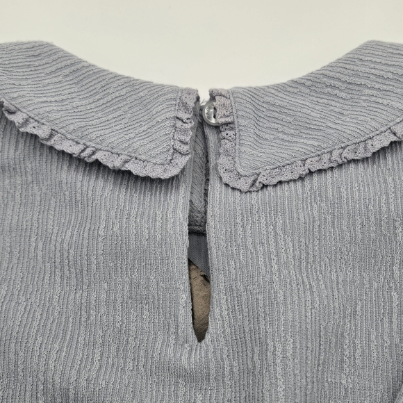 PaperDolls NWT Textured Collared Top - Picture 4 of 8